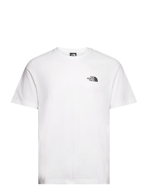 M Ss Simple Dome Tee The North Face White