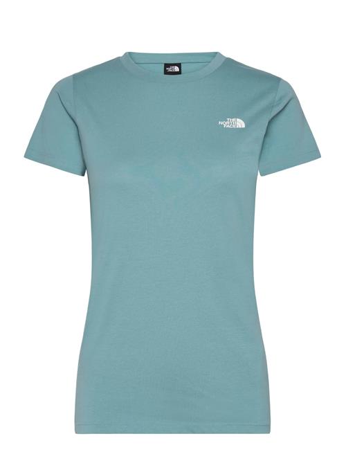 W Ss Sd Slim Tee The North Face Blue