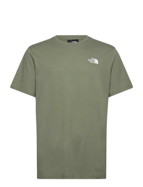 M Ss Box Nse Celebration Tee The North Face Green