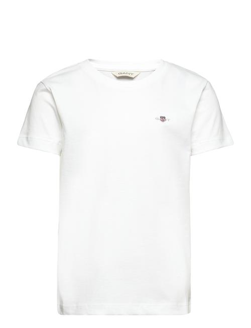 Shield Ss T-Shirt GANT White