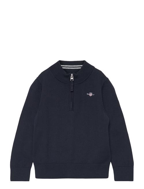 Shield Cotton Half Zip GANT Blue