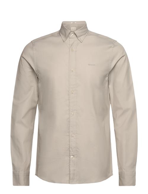 Slim Pinpoint Oxford Shirt GANT Beige