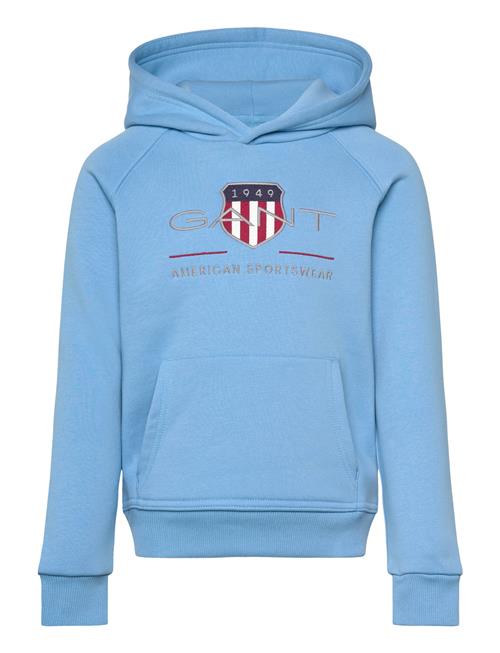 Archive Shield Raglan Hoodie GANT Blue