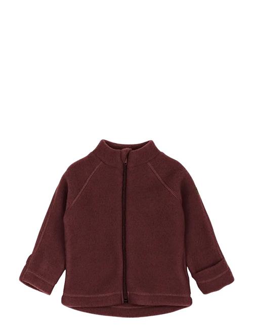 Wool Baby Jacket Mikk-line Burgundy