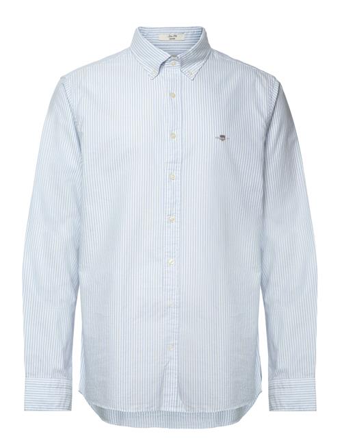Slim Oxford Banker Stripe Shirt GANT Blue