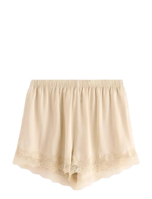 Shorts Lace Satin Lindex Yellow