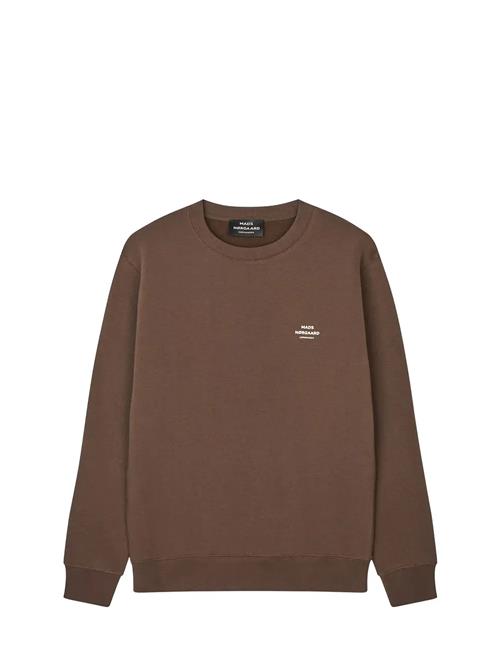 Standard Crew Logo Sweat Mads Nørgaard Brown
