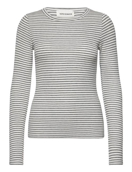 Petriciasw Stripe T-Shirt Long Slee Sofie Schnoor Grey