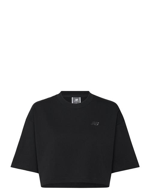Logo Over D Jersey T-Shirt New Balance Black
