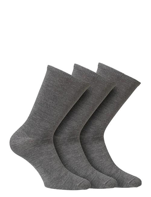 Knitted Merino Socks In 3-Pack Alpacasocks&Co Grey