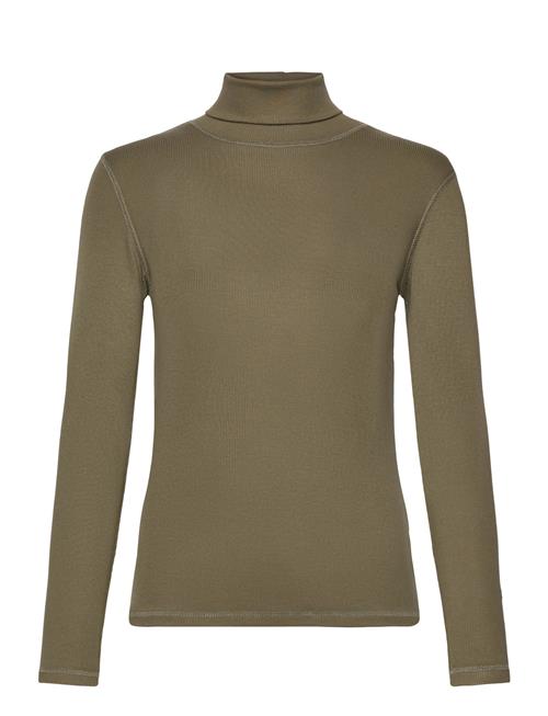 Ancona Ls Roll Neck Daily Sports Khaki