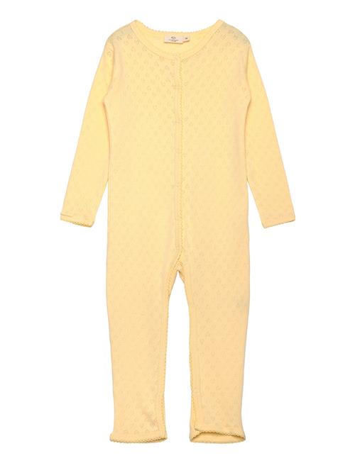 Pointelle Heart Full Body Copenhagen Colors Yellow
