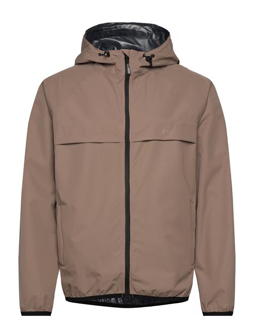 Rømø Lw Rain Jacket - Packable H2O Brown