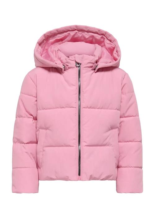 Kmgdolly Life Short Puf Jacket Otw Noos Kids Only Pink