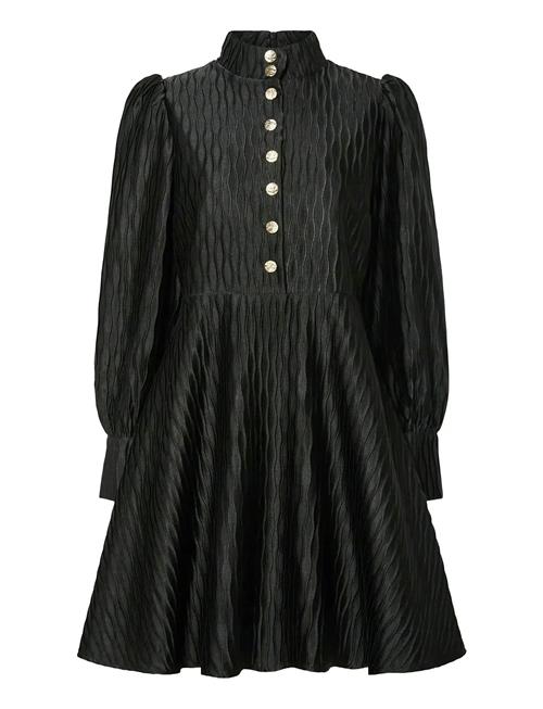 Yasripple Ls Dress S. Noos YAS Black