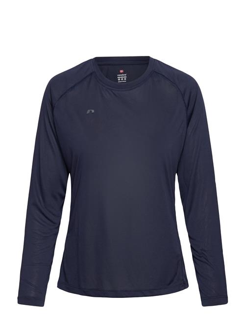 Nwlbeat W T-Shirt L/S Newline Navy