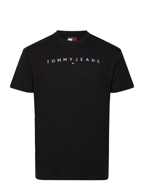 Tjm Reg Linear Logo Tee Ext Tommy Jeans Black