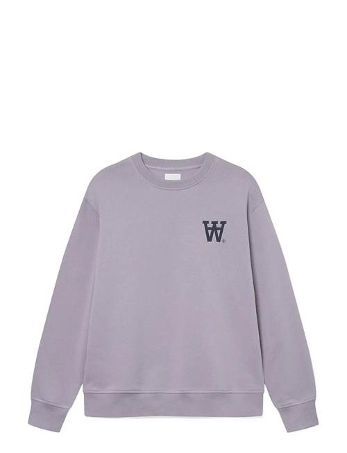 Wwnoel Aa Chest Print Sweatshirt DOUBLE A BY W.W. Purple
