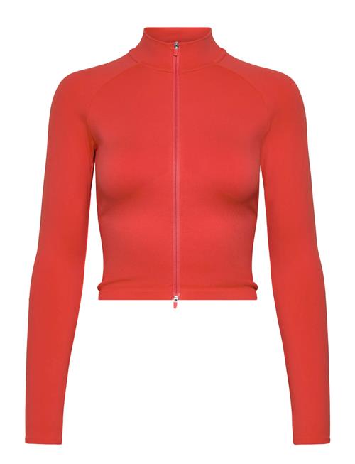 Shape Seamless Zip Jacket Aim´n Orange