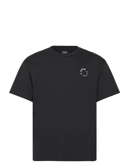 Organic Regular Tee 7 DAYS Active Black