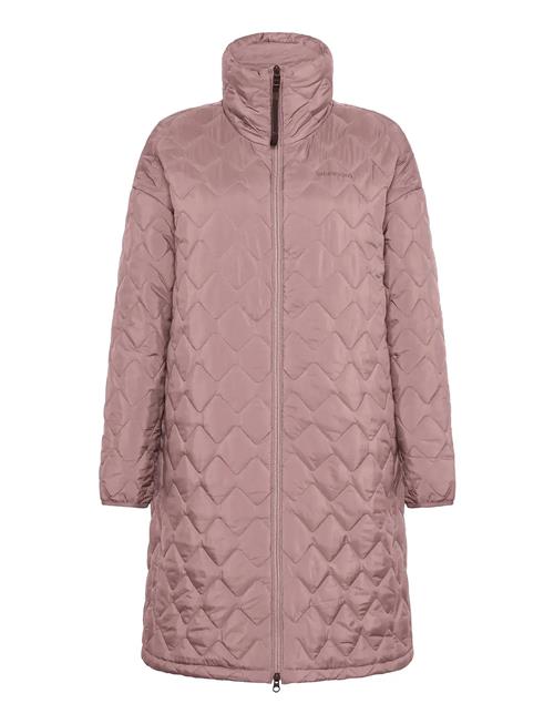 Nino Wns Parka Long Didriksons Pink
