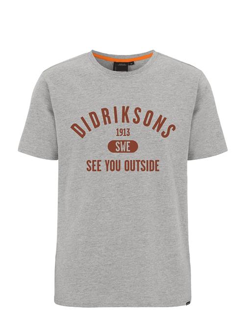 Harald Usx T-Sh Col Didriksons Grey