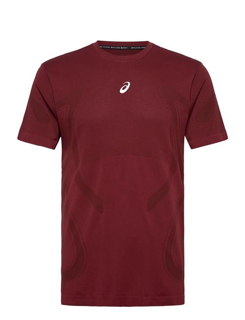 Road Seamless Ss Top Asics Red