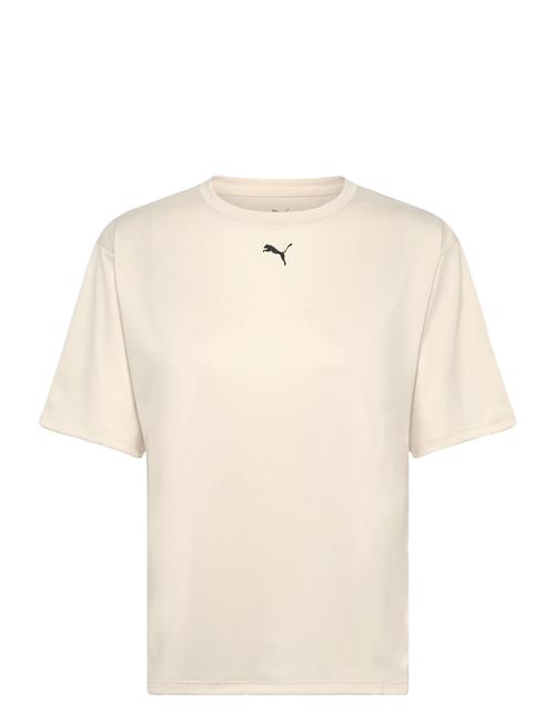 W Tad Essential Relaxed Tee PUMA Cream