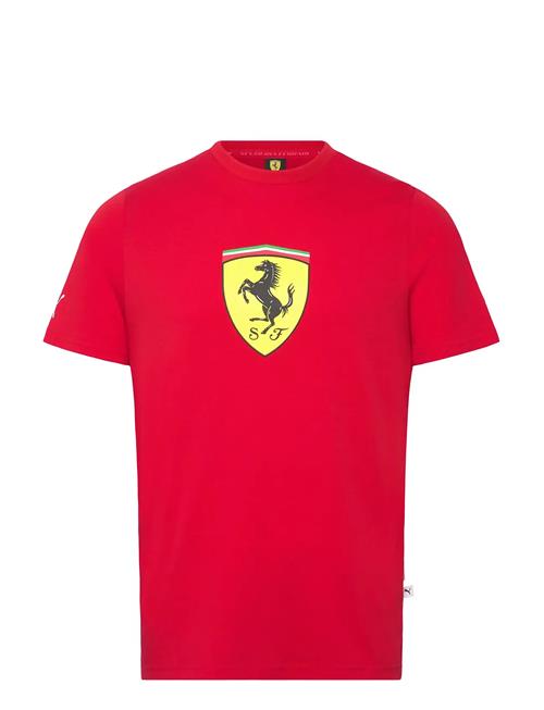 Ferrari Sportswear Colored Shield Tee PUMA Motorsport Red