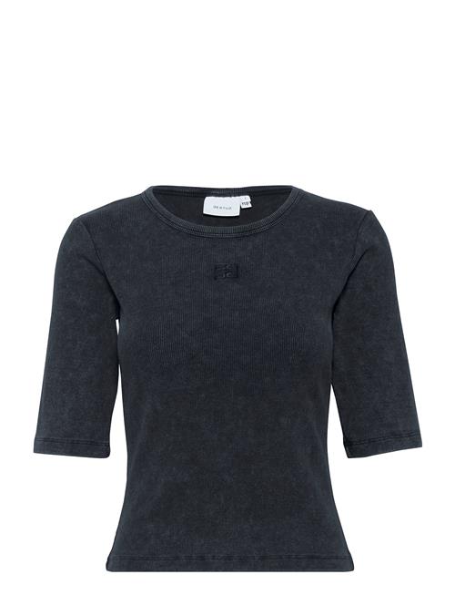 Gzdrew Washed Logo Top Gestuz Black