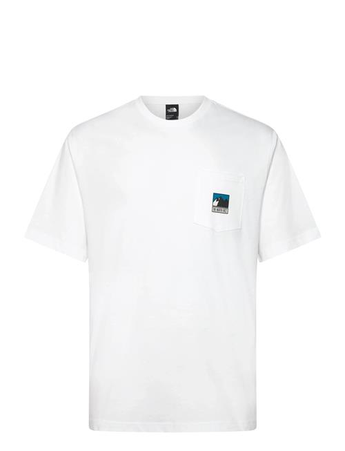 M Mountain Logo Relaxed S/S Pocket Tee The North Face White