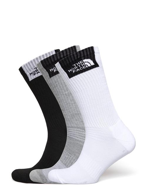 Multi Sport Fine Box Cush Crew Sock 3P The North Face White