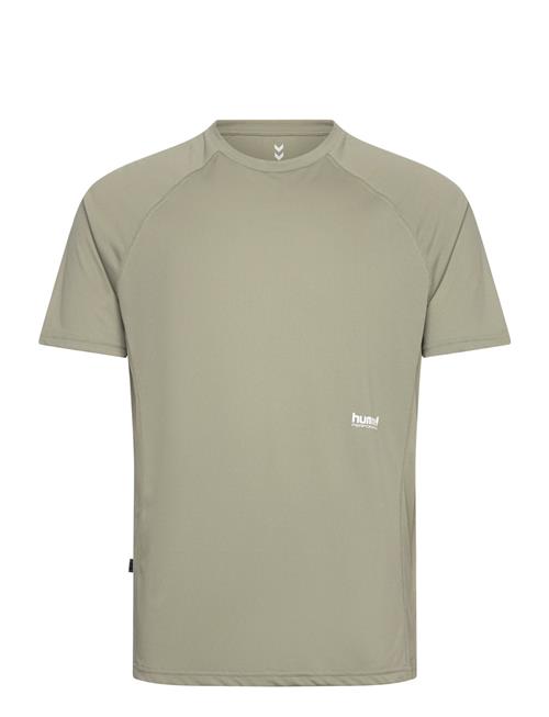 Hmlpulse Workout T-Shirt S/S Hummel Green