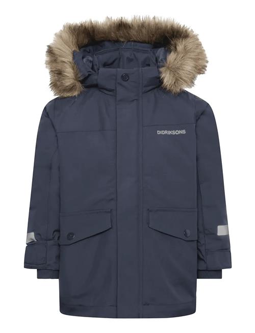 Bjärven Kids Parka 4 Didriksons Navy