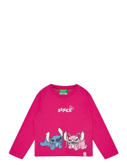 T-Shirt L/S United Colors Of Benetton Pink