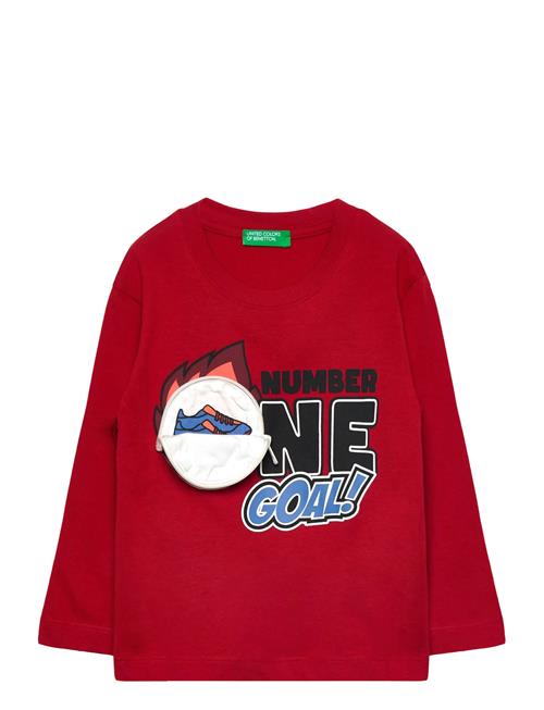 T-Shirt L/S United Colors Of Benetton Red