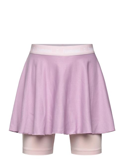 Hmljr Gym Skirt Tights Hummel Pink