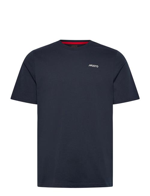 M Classic Logo Tee Musto Navy