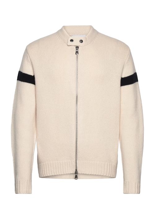 Kessler Biker Zip Knit J. Lindeberg Cream