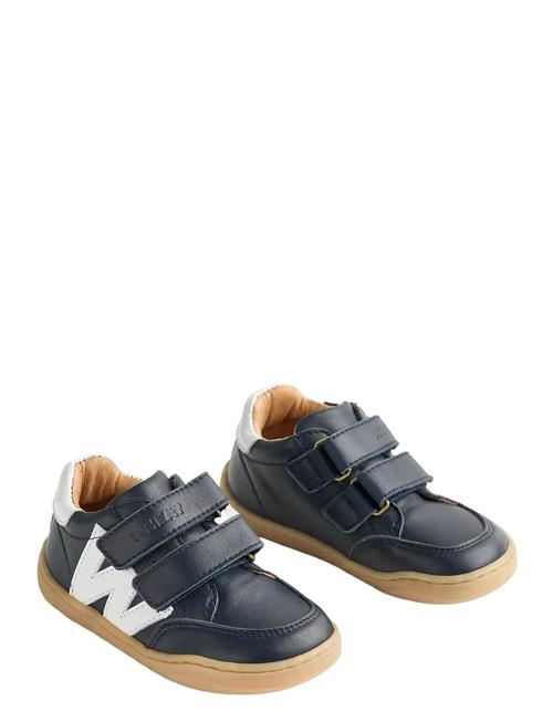Sneaker Barres Wheat Navy