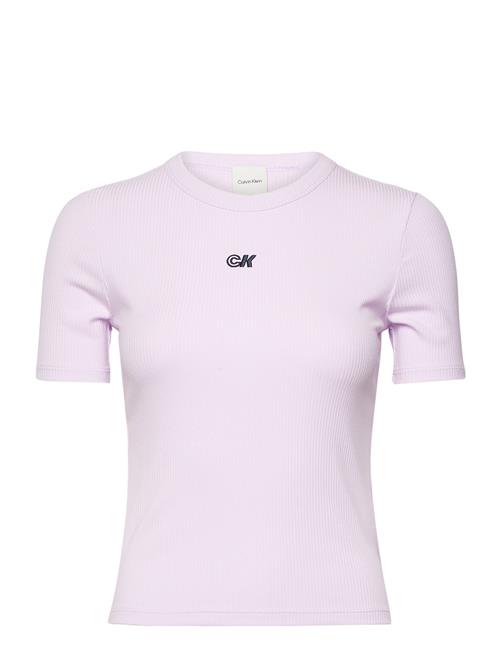 A- Modal Rib Tee Calvin Klein Jeans Pink