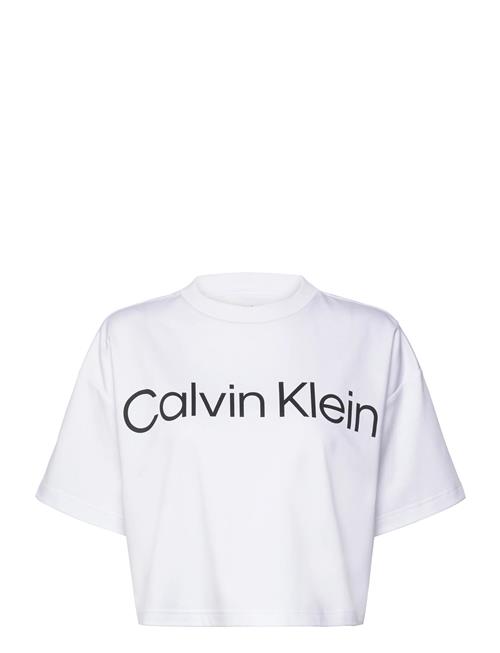 A-Ss Boxy Logo Graphic Tee Calvin Klein White