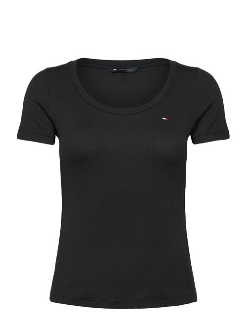 Tjw Reg Soft Rib Essential Ss Tommy Jeans Black