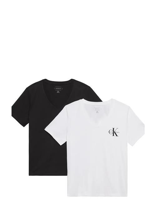 A- Logo Vn 2 Pack Tee Calvin Klein Jeans White