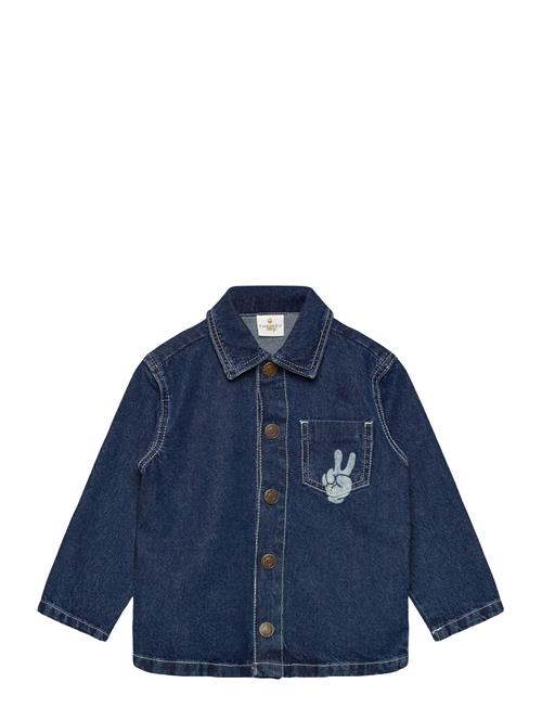 Tnstparker Os Denim Overshirt The New Blue