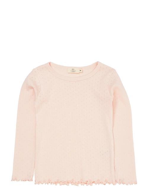 Summer Pointelle Ls Tee Copenhagen Colors Pink