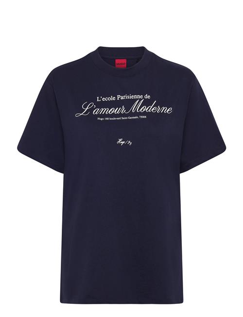 Vintage Tee_16 HUGO Navy