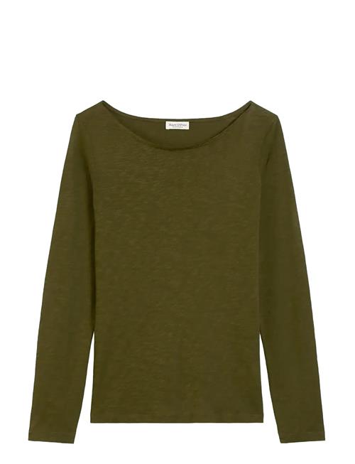 T-Shirts Long Sleeve Marc O'Polo Khaki