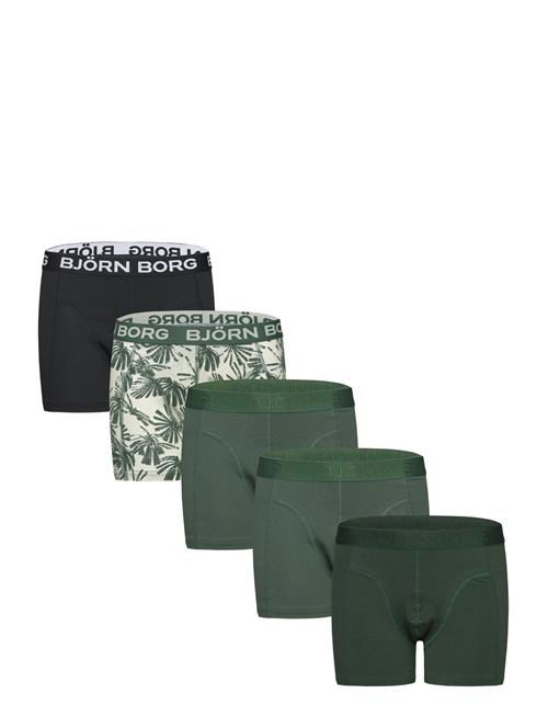 Cotton Stretch Boxer 5P Björn Borg Patterned