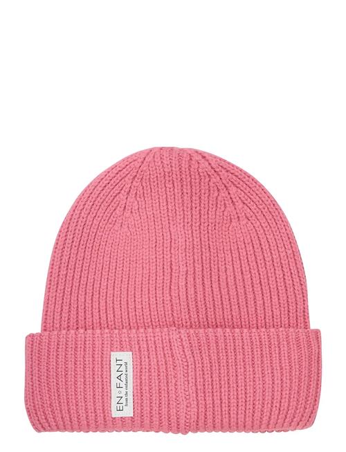 Beanie W. Lining En Fant Pink